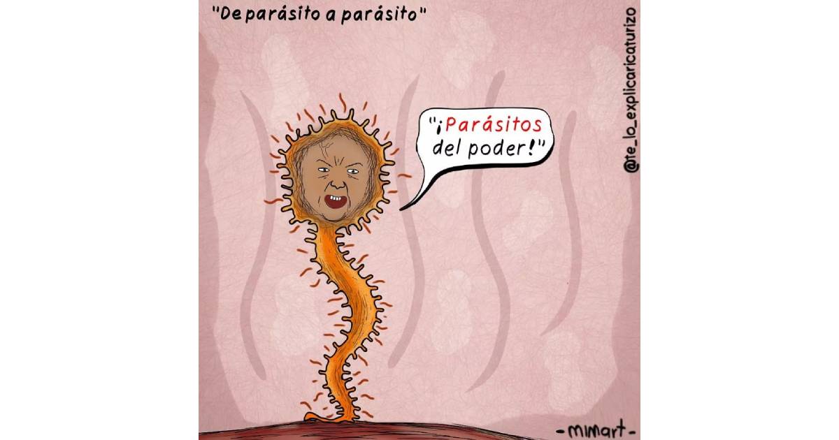 Caricatura: De parásito a parásito