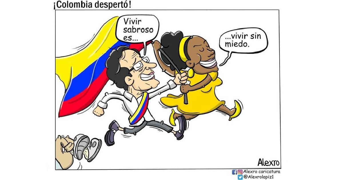 Caricatura: ¡Colombia despertó!