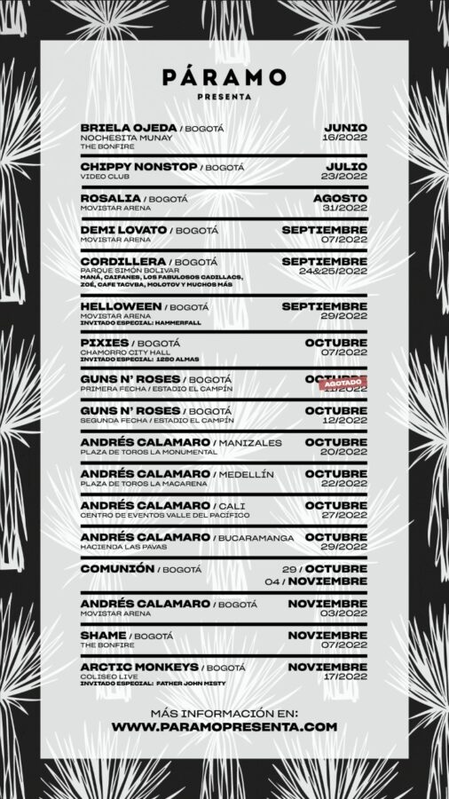  - El milagro de que todos los conciertos pasen por Bogotá