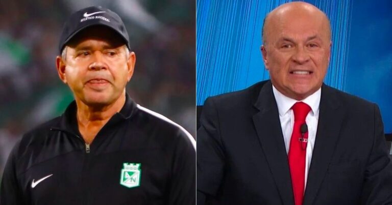  - Por agresivo: La trapeada que le pegó el DT de Atlético Nacional a Carlos Antonio Velez