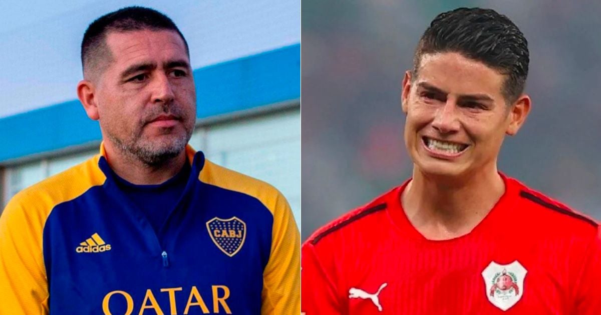 Ni regalado quieren a James en Boca: Riquelme le cerró las puertas en la cara