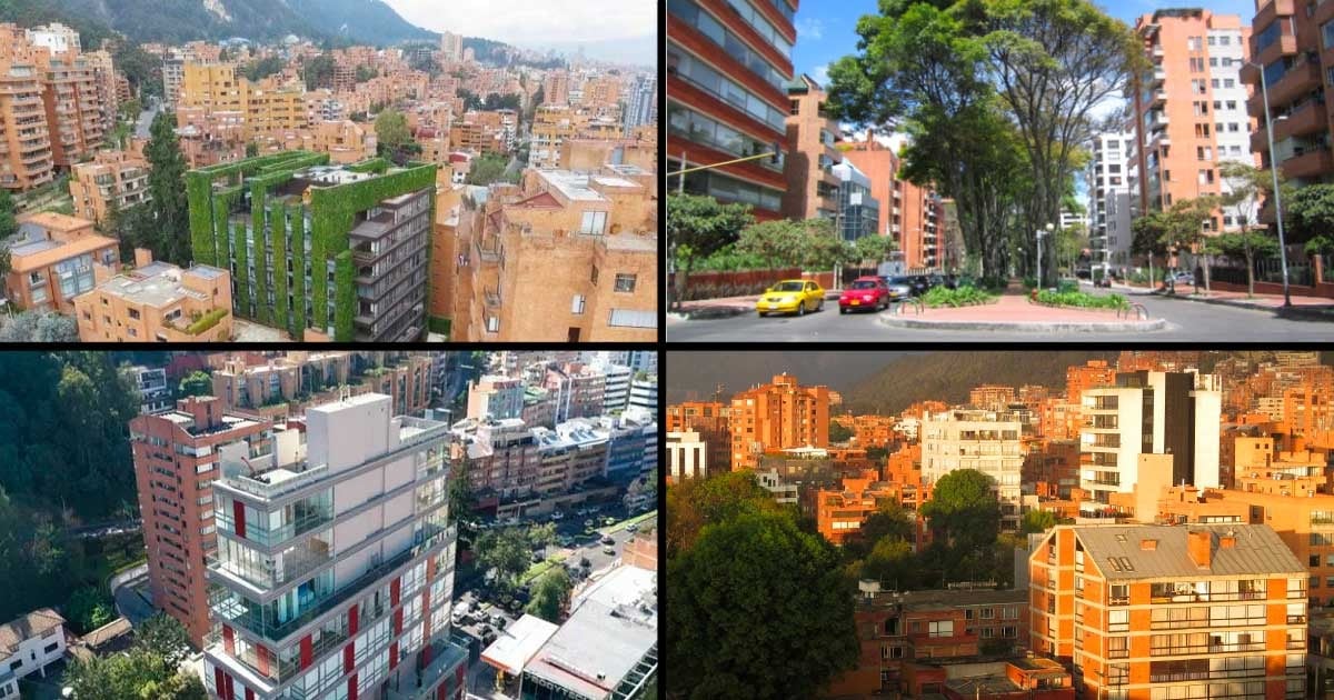 Los barrios más costosos para vivir en Bogotá
