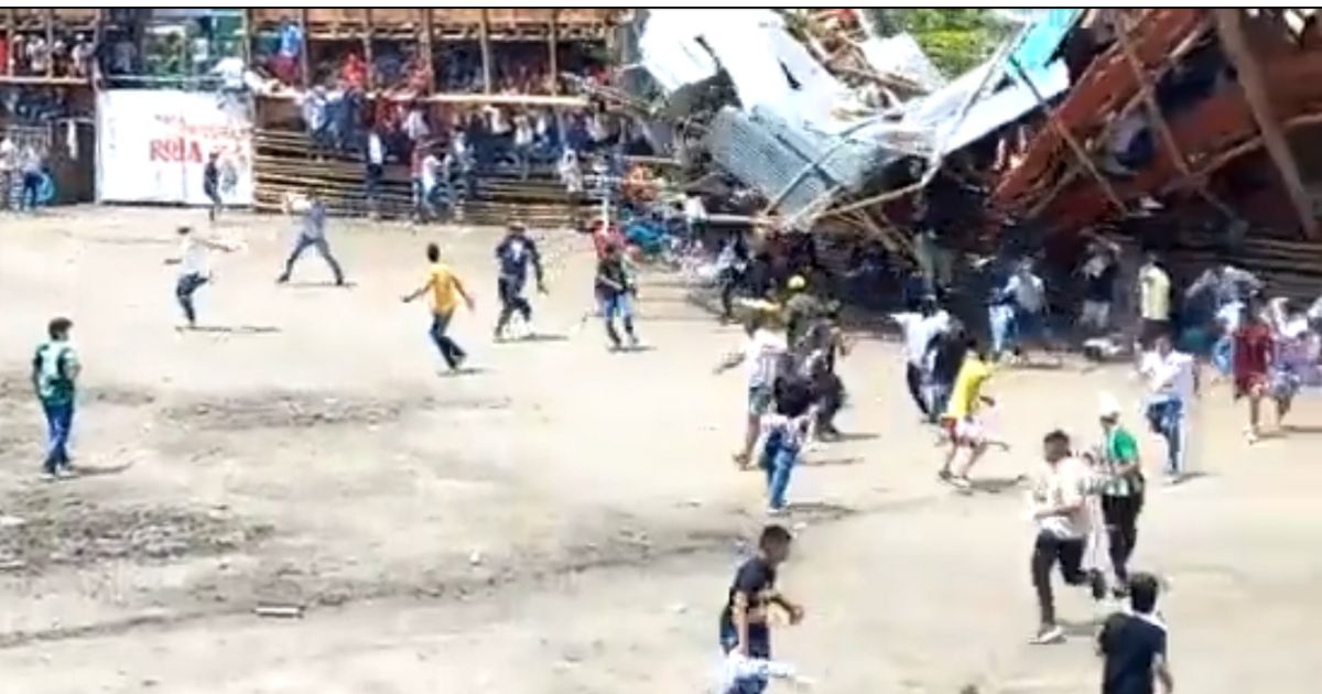 Impactantes imagenes de la tragedia en corralejas de El Espinal, Tolima