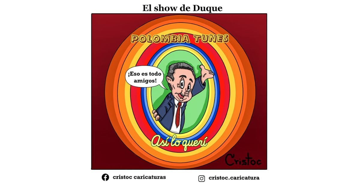 Caricatura: El show de Duque