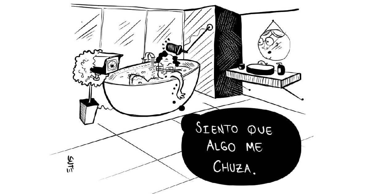 Caricatura: Algo que me chuza