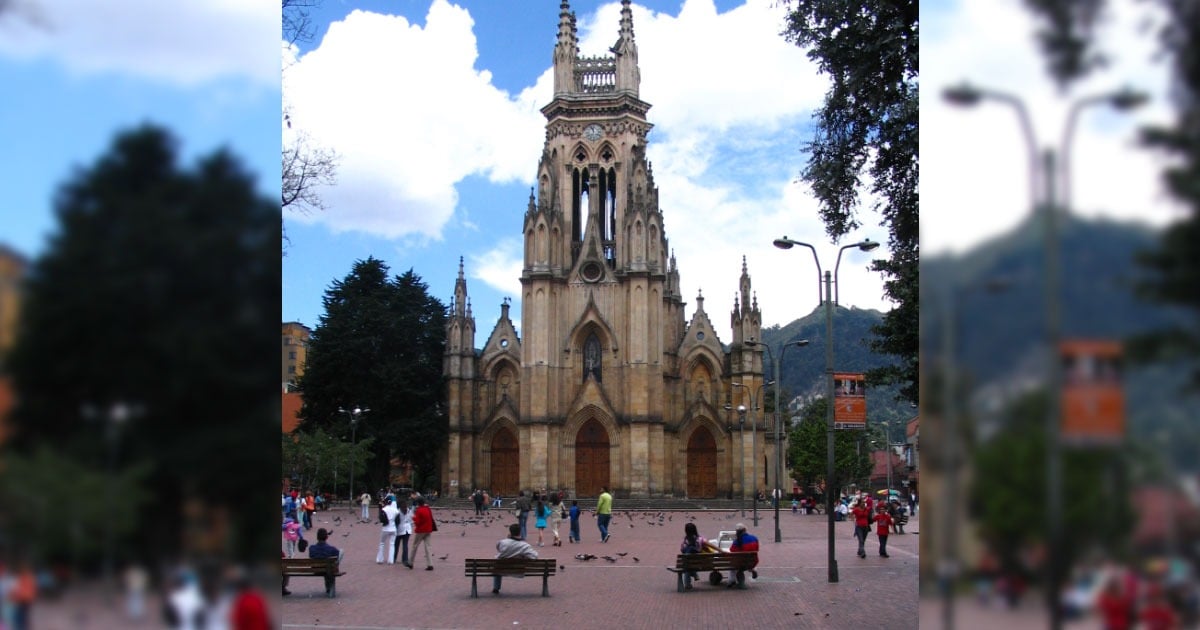 La maldición que esconden los muros de la iglesia de Lourdes en Bogotá