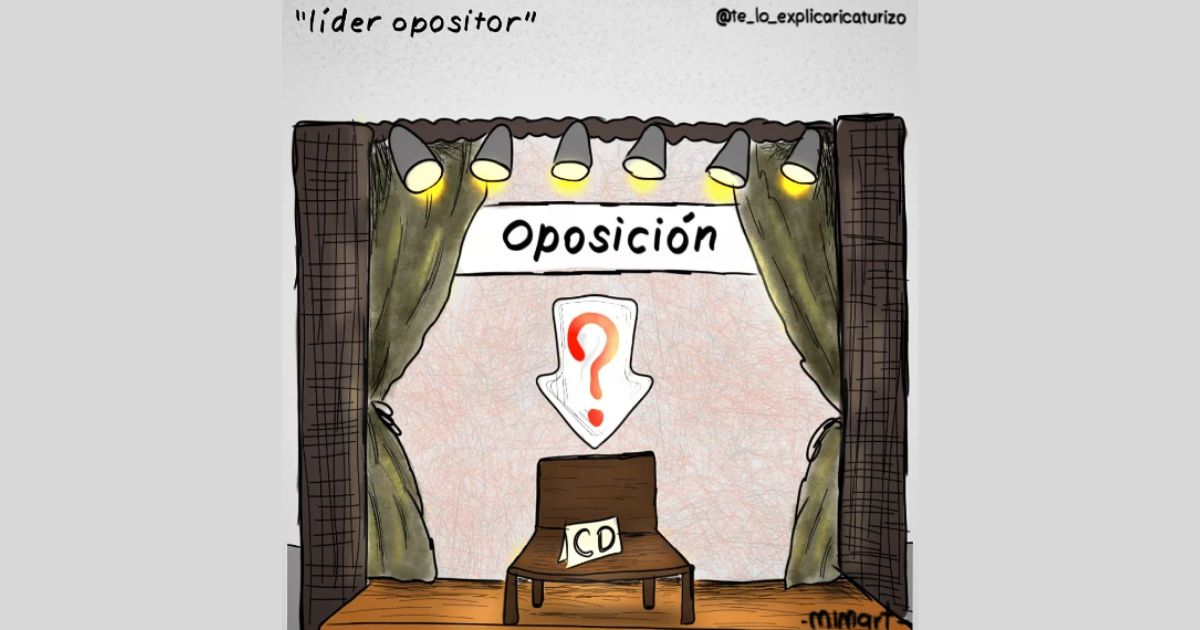 Caricatura: La oposición llegó al poder ¿Quién se opondrá?