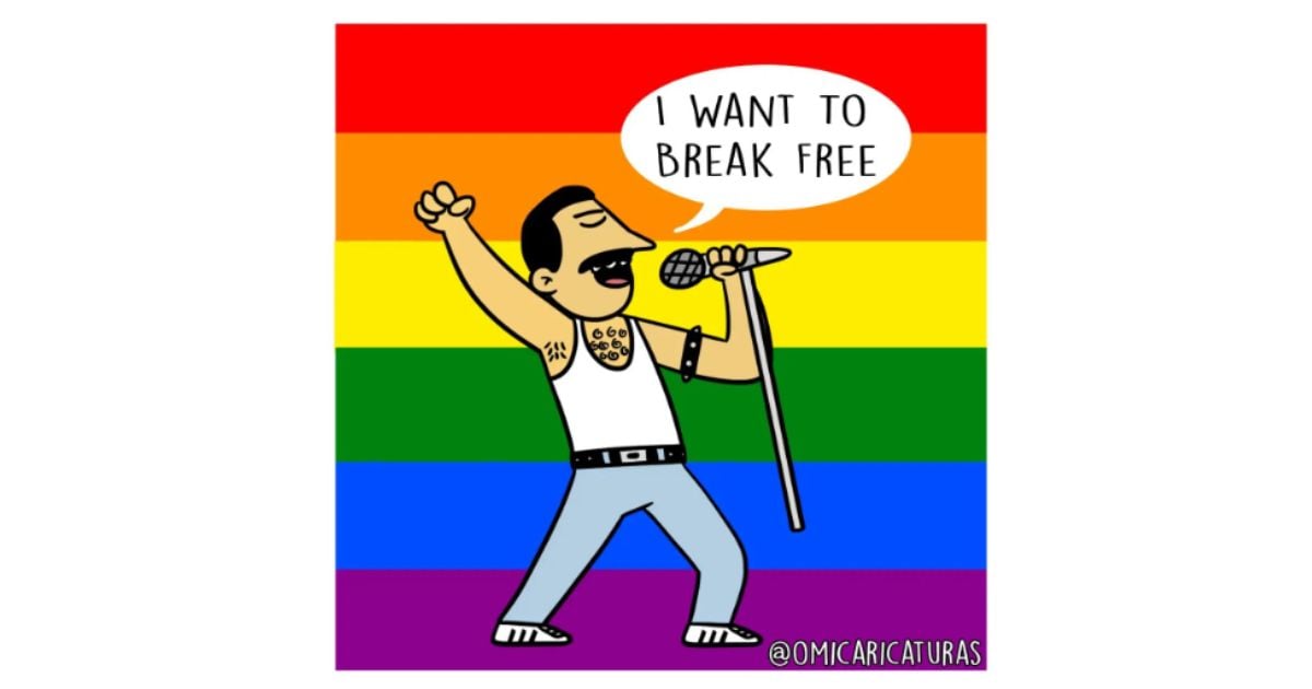 Caricatura: Día Mundial del Orgullo LGBTIQ+ 