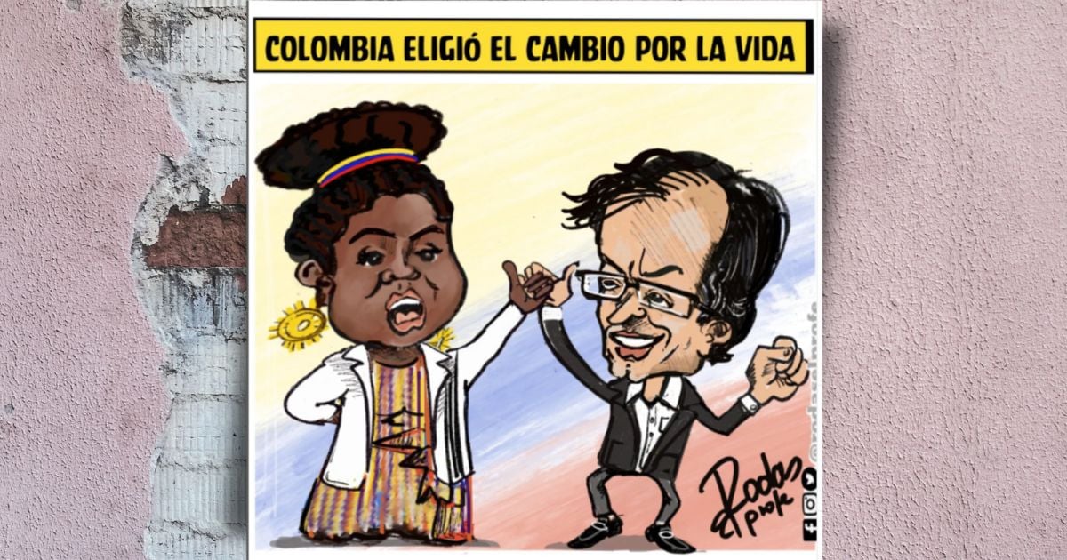 Caricatura: Colombia eligió el cambio por la vida