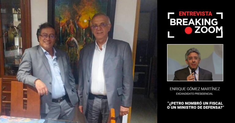  - La furia de Enrique Gómez con la llegada de Iván Velásquez al Ministerio de Defensa