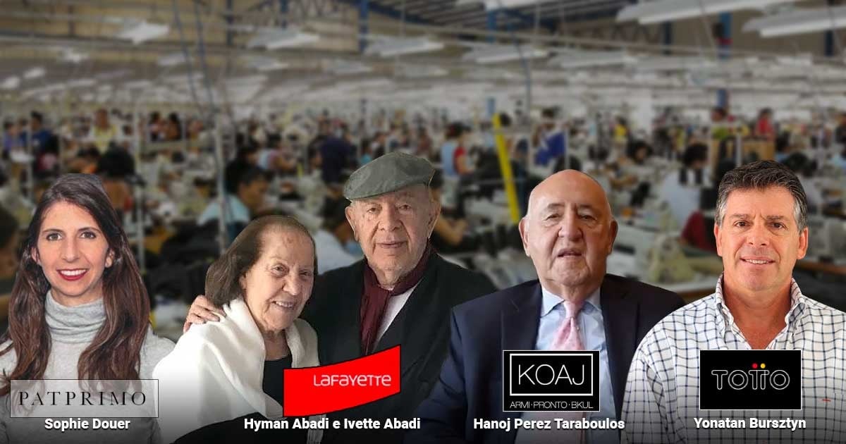 Cuatro familias judías mandan en el meganegocio de los textiles en Colombia