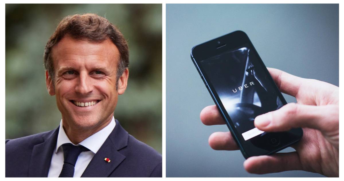 Emmanuel Macron, señalado de favorecer secretamente a Uber en Francia