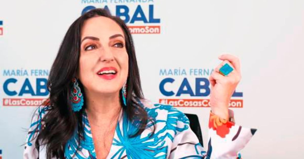 Maria Fernanda Cabal, harta del Centro Democrático, en camino a armar partido de la derecha colombiana