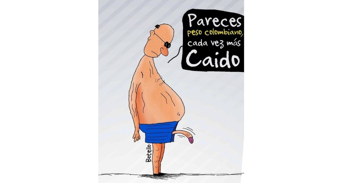 Caricatura: Cada vez más caído