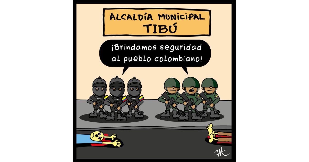 Caricatura: Seguridad ante todo