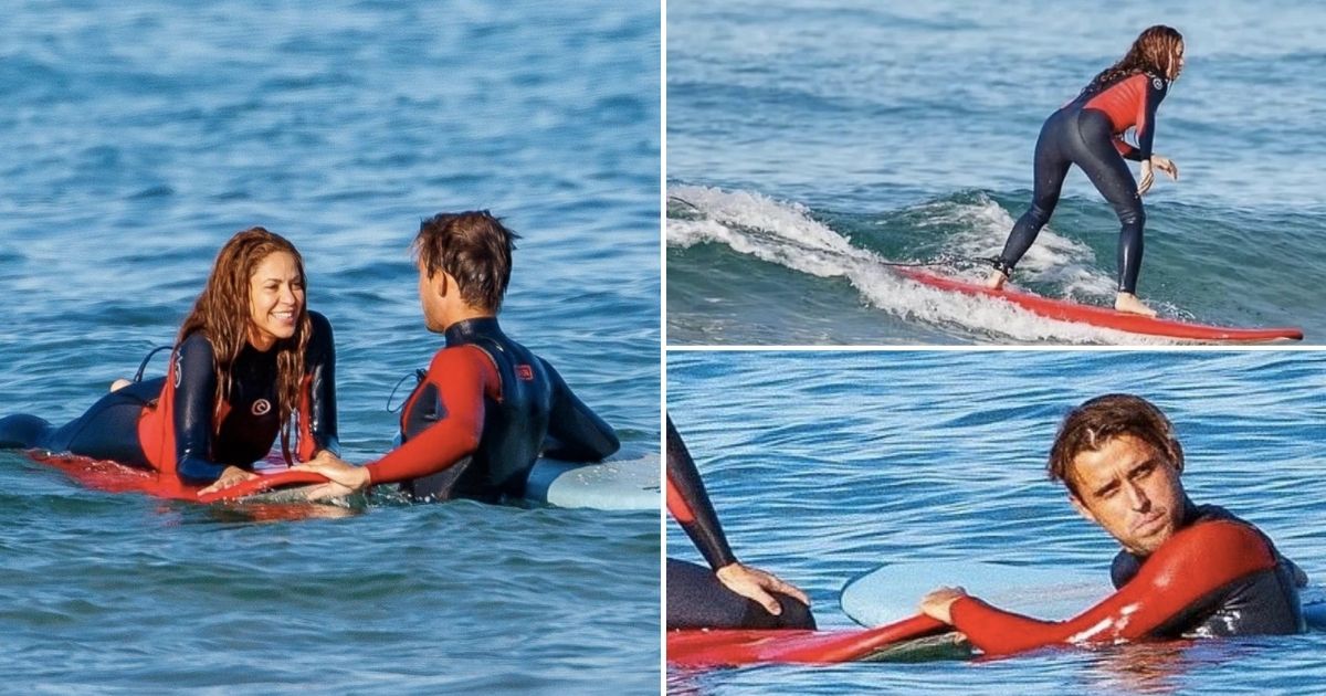 Ya se olvidó de Piqué: el misterioso hombre con el que Shakira pasa sus vacaciones