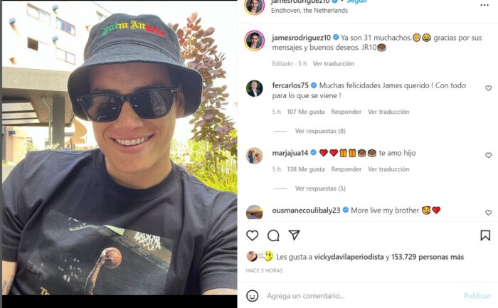  - El cumpleaños más triste de James Rodriguez: 31 y tan cerca del retiro