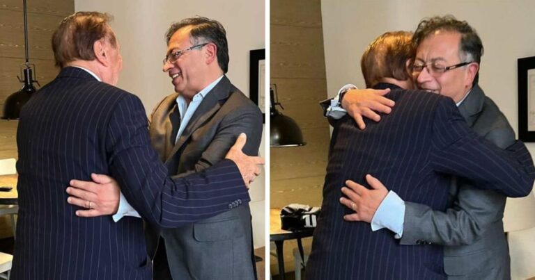  - “Perdóneme todo lo que lo lastimé": y Petro abrazó a Rodolfo Hernández