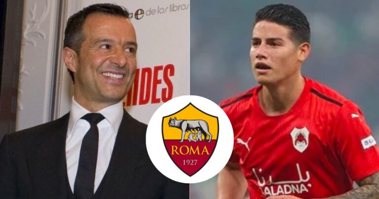  - Jorge Mendes se juega su puesto: James y el último salvavidas desde el fútbol italiano