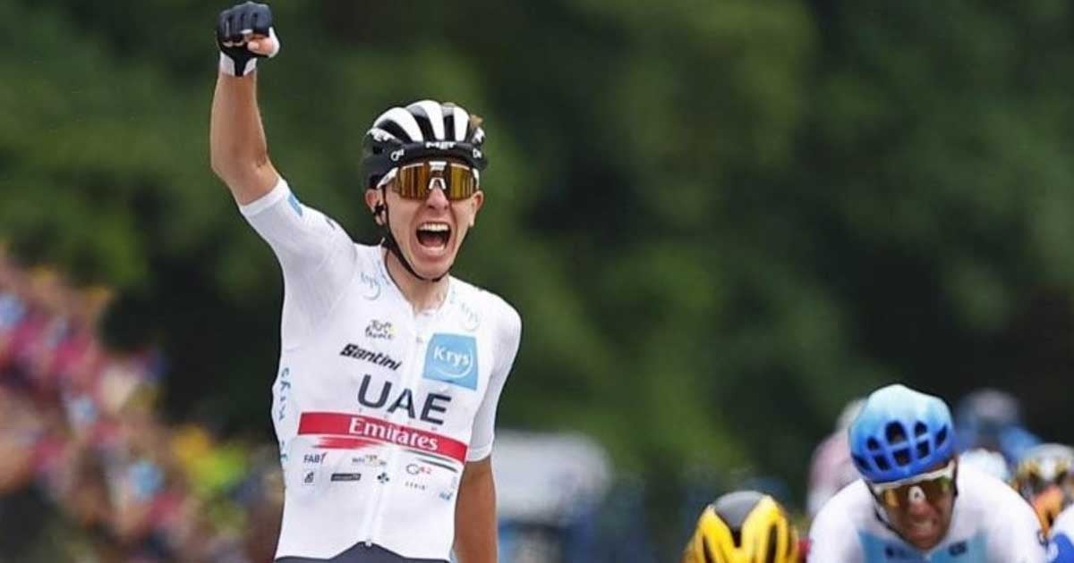 Un extraterrestre: El líder del Tour de Francia vive un terrible drama personal...y no le importa