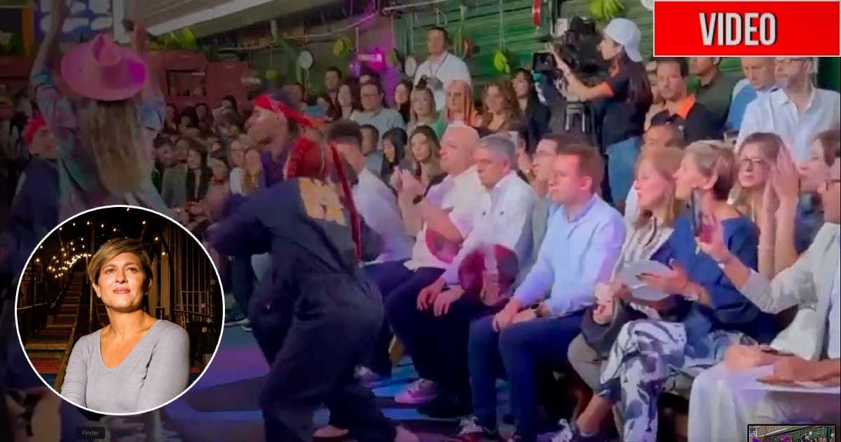 Los acompañantes de lujo de Verónica Alcocer en Colombiamoda