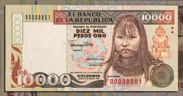 - ¿Por qué desapareció el billete más bonito en la historia de Colombia?