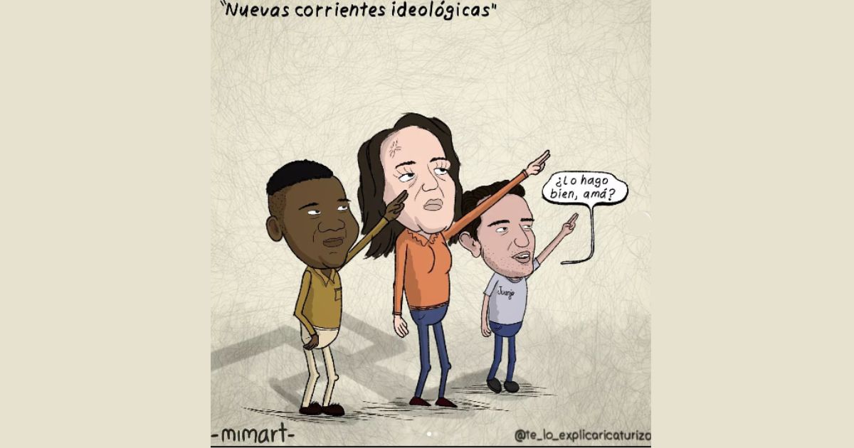 Caricatura: Nuevas corrientes ideológicas