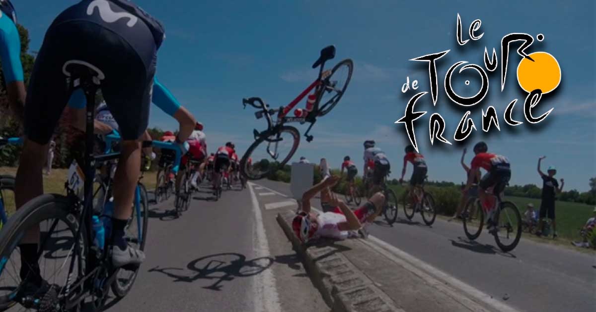 ¿Sobrevivieron?: las caídas más brutales en el Tour de Francia