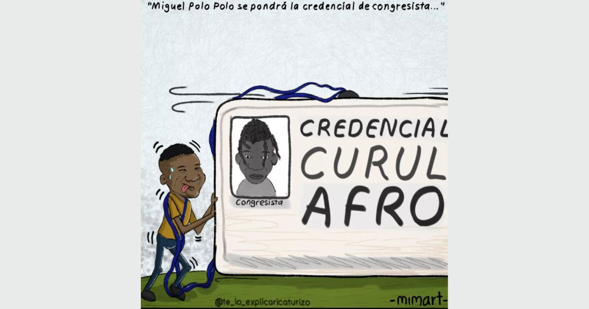 Caricatura: Polo Polo se pondrá la credencial de congresista