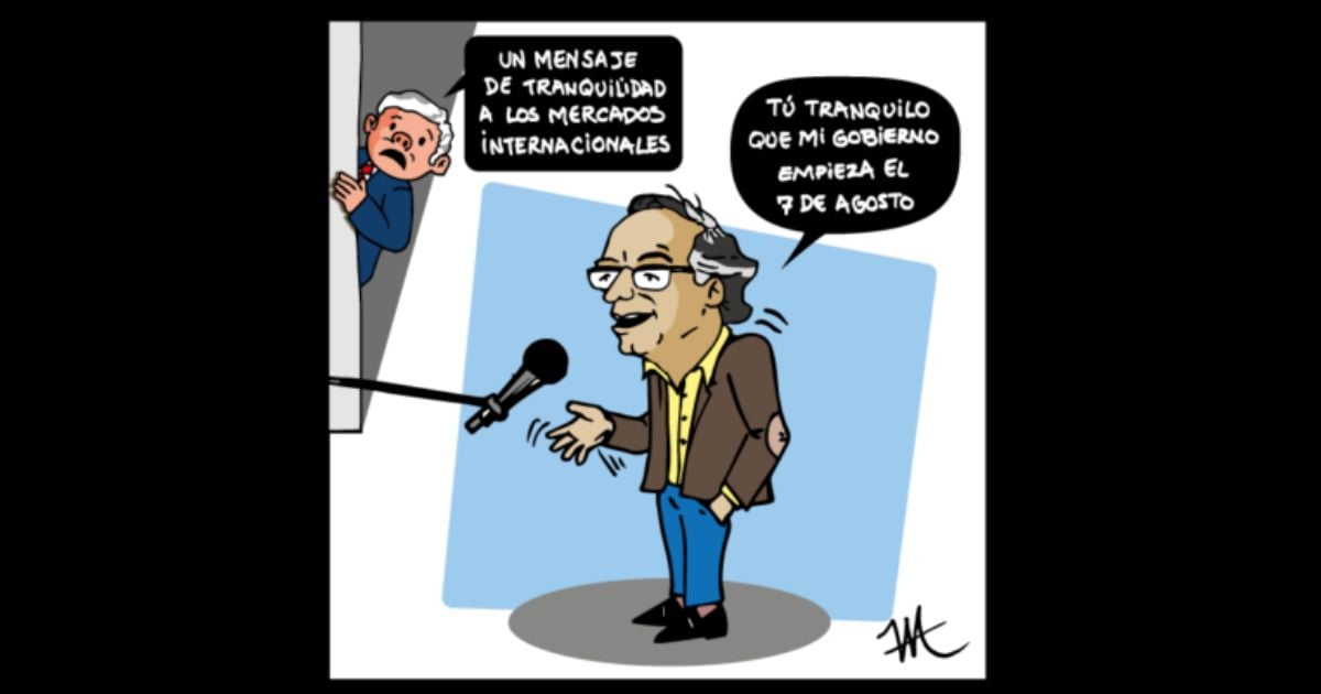 Caricatura: Tú, tranquilo