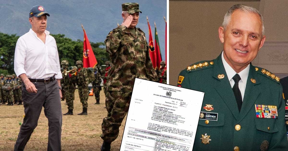 Alberto Mejía, el general de la paz de Santos pero también un megacontratista en la Aviación