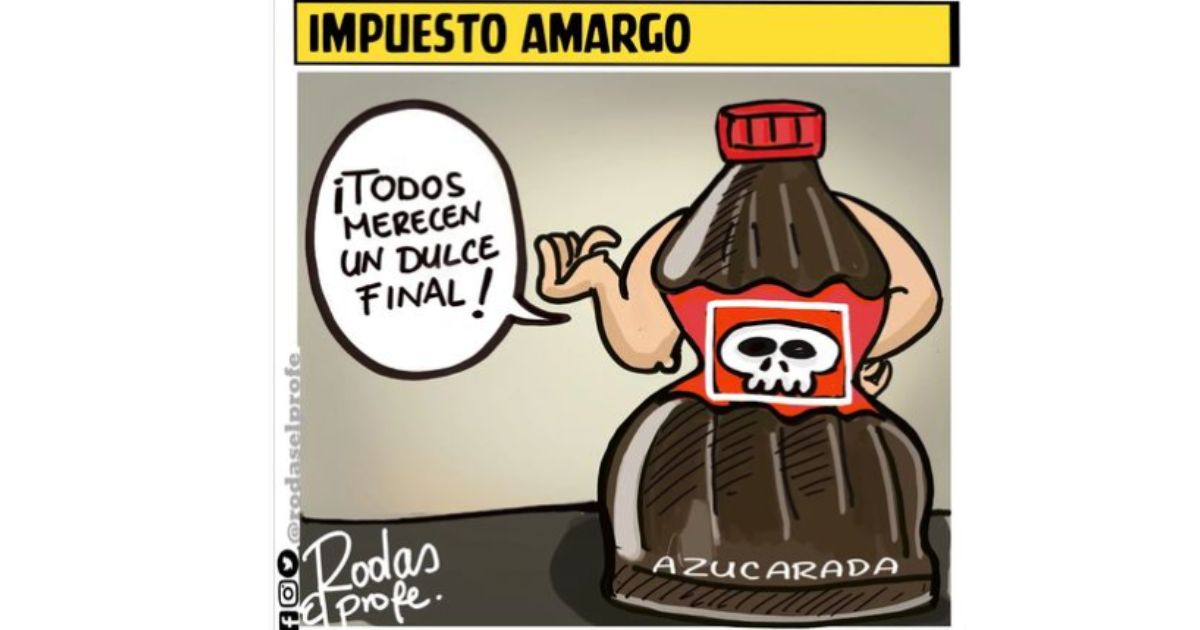 Caricatura: Impuesto amargo