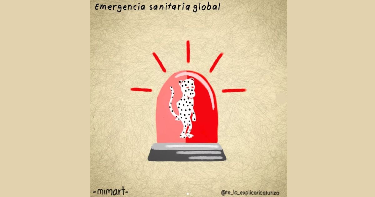 Caricatura: Emergencia sanitaria global