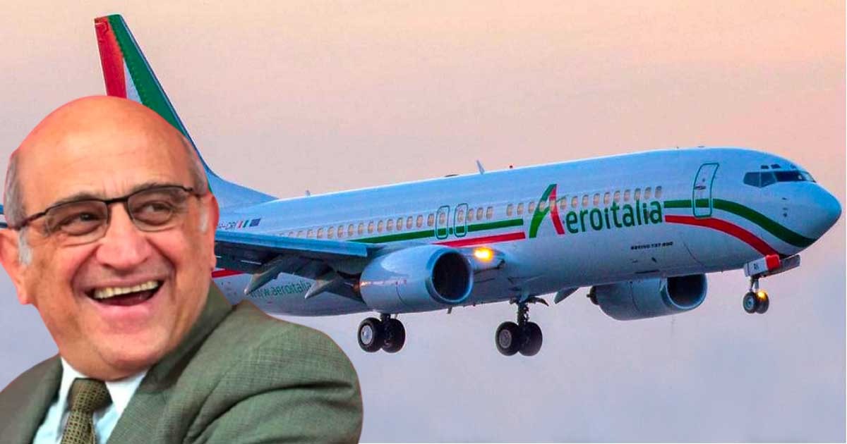 Efromovich ahora youtuber promocionando su nueva aerolínea Aeroitalia