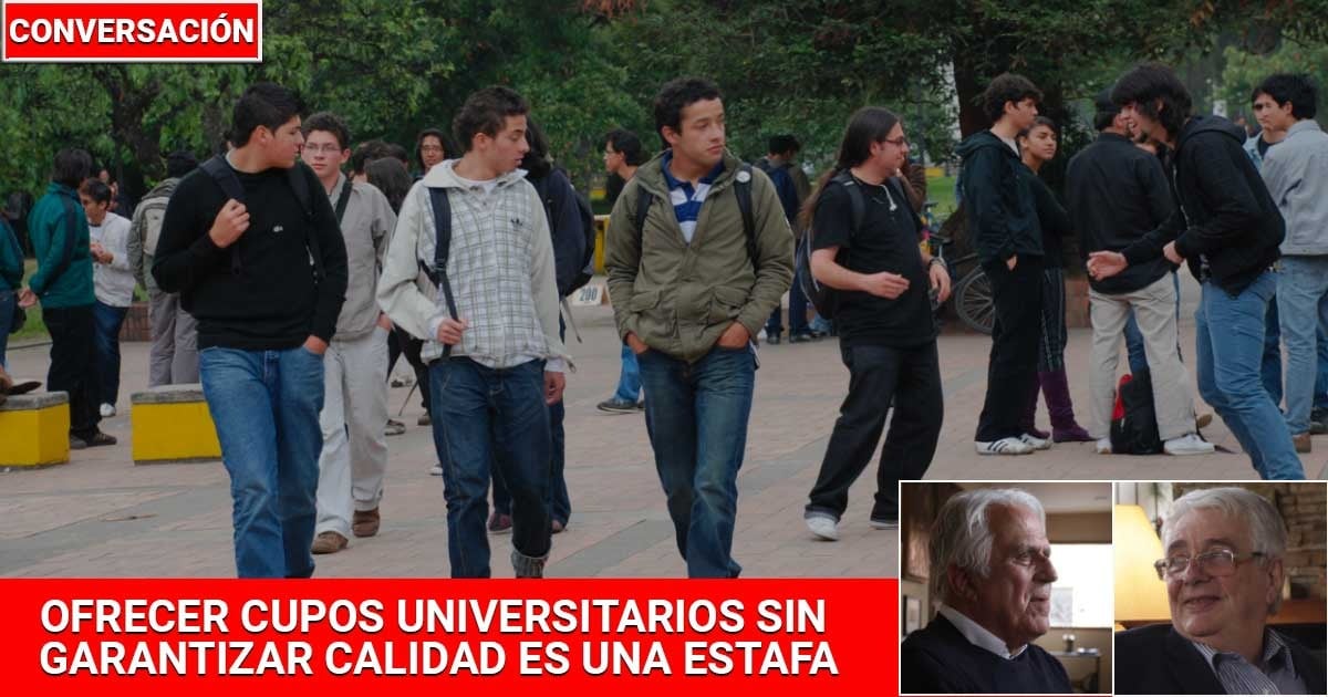Los 2.3 millones de cupos universitarios que promete Alejandro Gaviria, son un globo