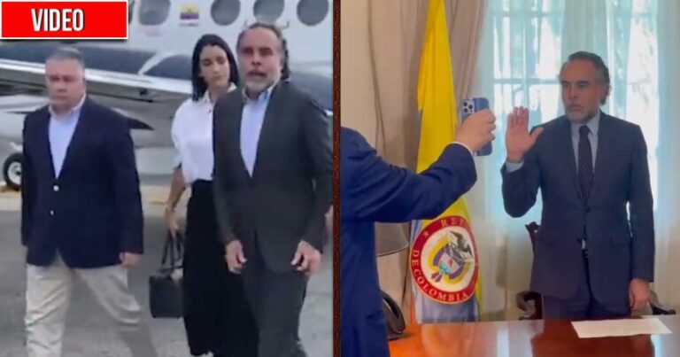  - En avioneta privada, sin protocolo ni prensa venezolana llegó Benedetti a Caracas