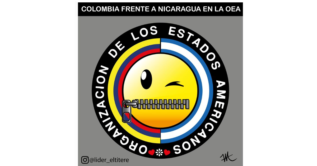 Caricatura: Con el pie izquierdo en la OEA