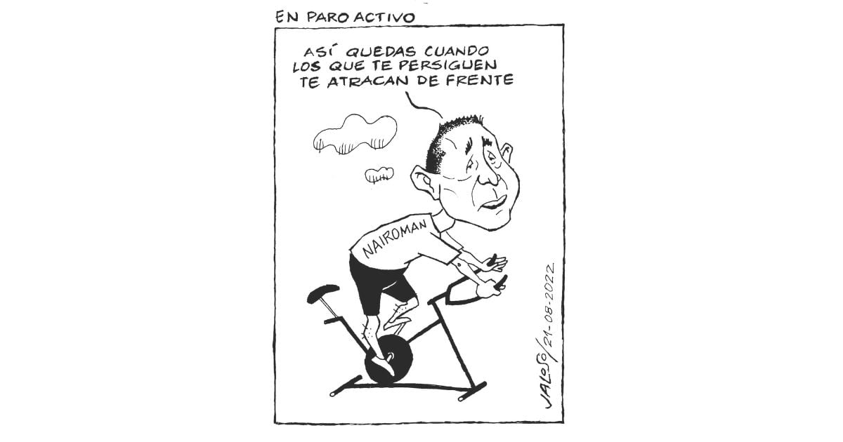 Caricatura: En paro activo