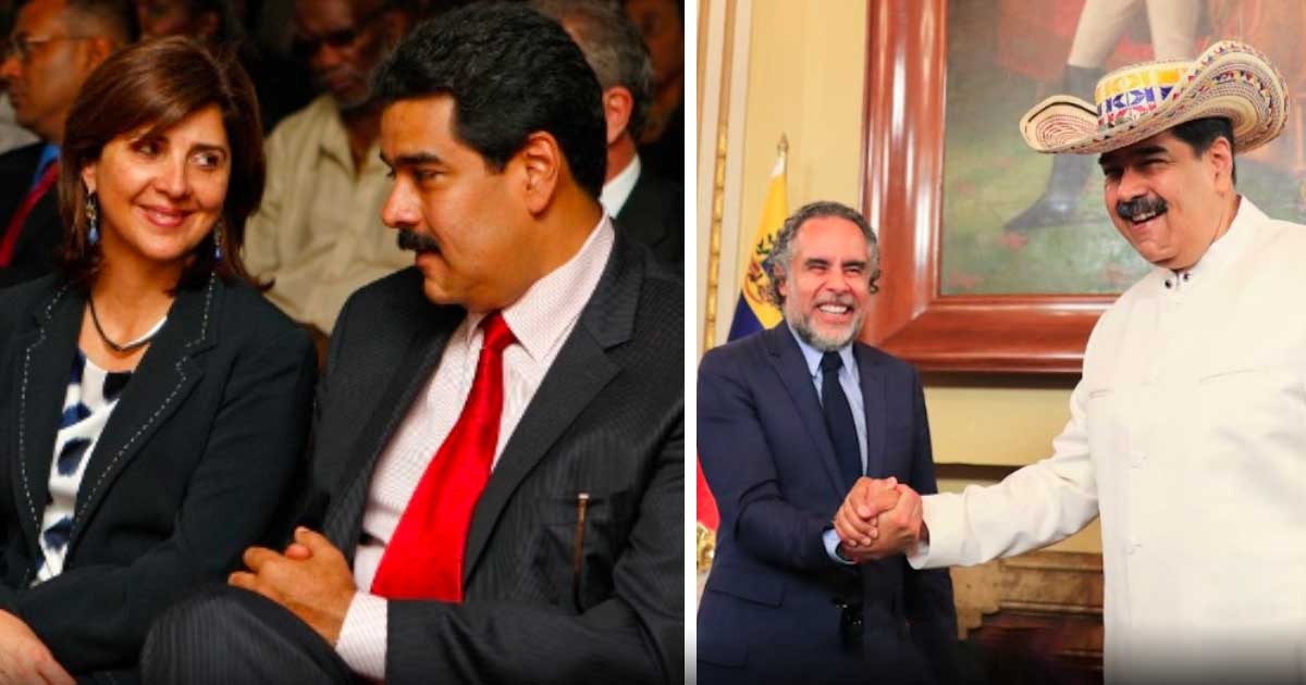 La cercanía de María Ángela Holguín con Maduro que Benedetti quisiera repetir