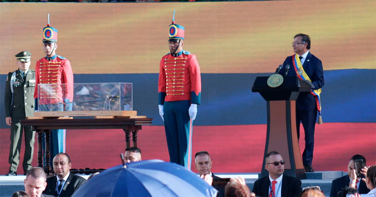 El decálogo de Gustavo Petro y su gobierno en su primer discurso como Presidente