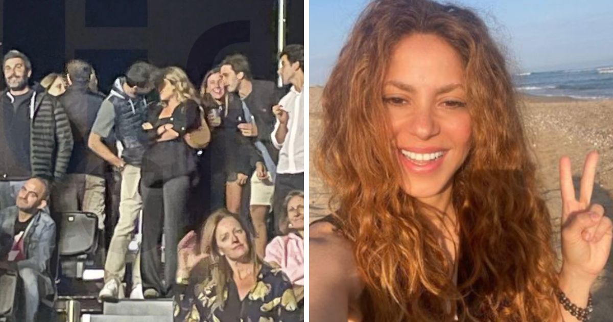 ¡Tiembla Shakira! Piqué besa a su novia en público