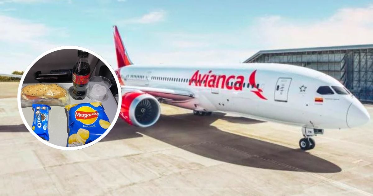 Papitas y sanduchito: El miserable almuerzo que ahora Avianca da en clase ejecutiva