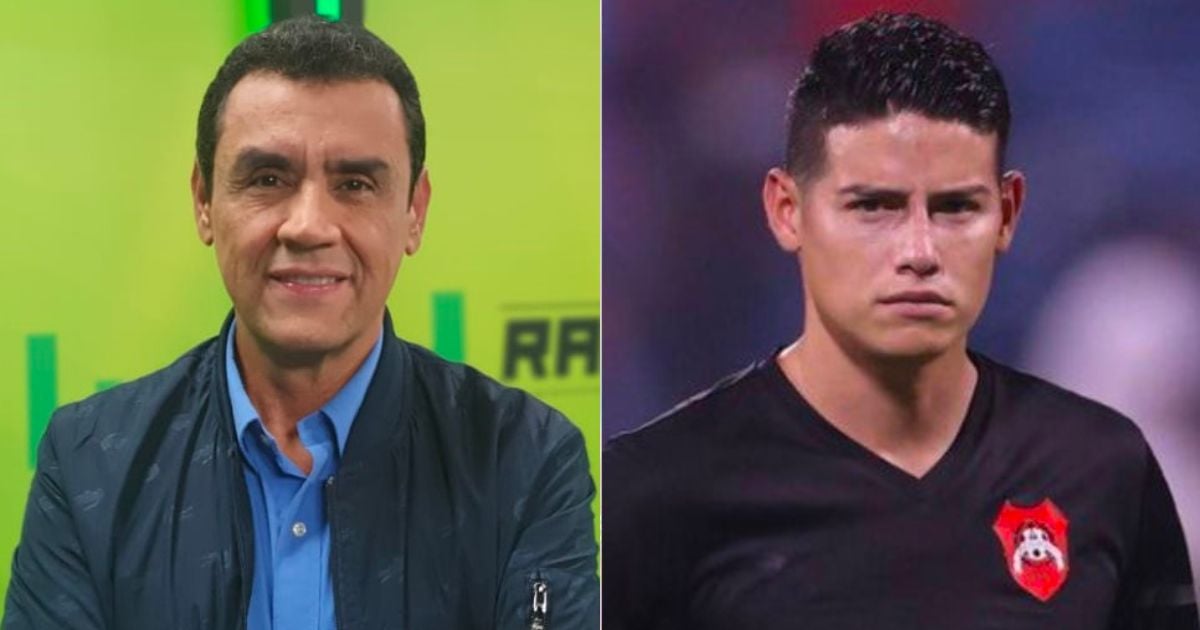 “No existe”: La arremetida de Pacho Vélez, el periodista insignia de ESPN, contra James Rodríguez
