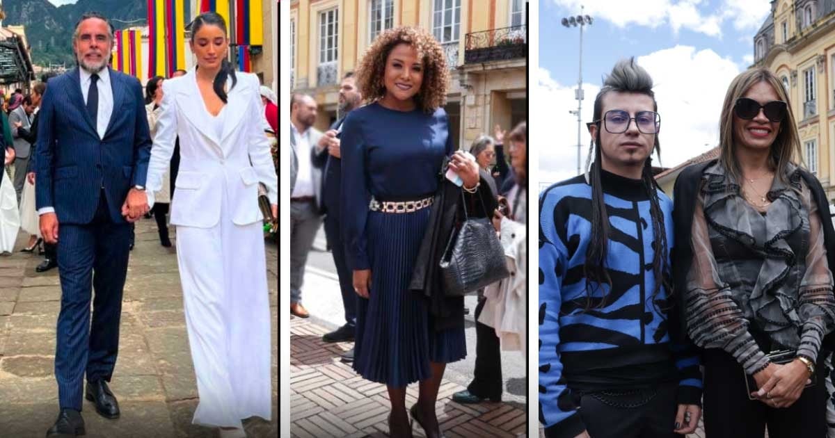 Moda para todos los gustos en la posesión de Gustavo Petro