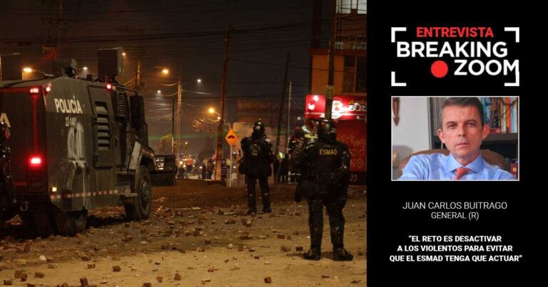 Esmad - "Para que el nuevo Esmad funcione el presidente Petro debe controlar a los de Primera Línea"