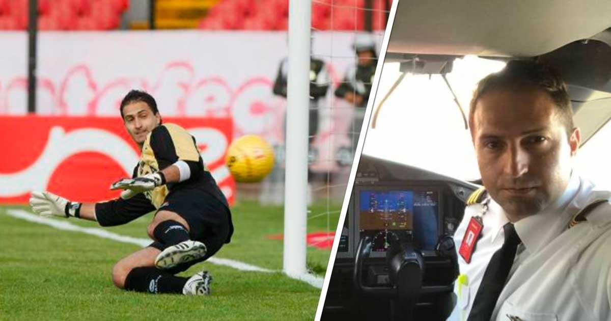 El arquero colombiano que colgó los guayos para convertirse en piloto de Avianca