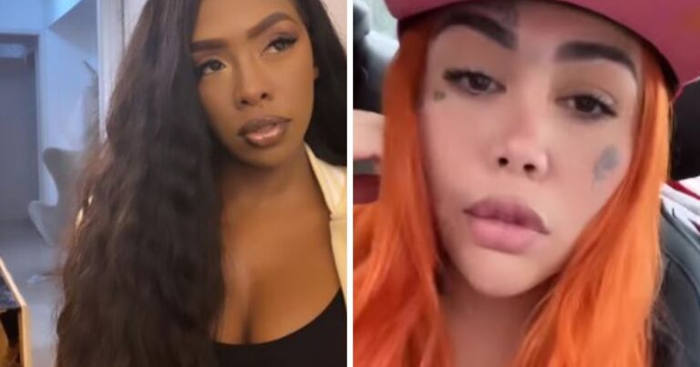 Yina Calderón - “Usted se calla” : la parada que le pegó Karen Sevillano a Yina Calderón en ‘Duro contra el mundo’