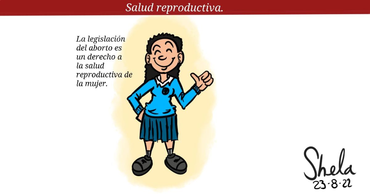 Caricatura: Salud reproductiva