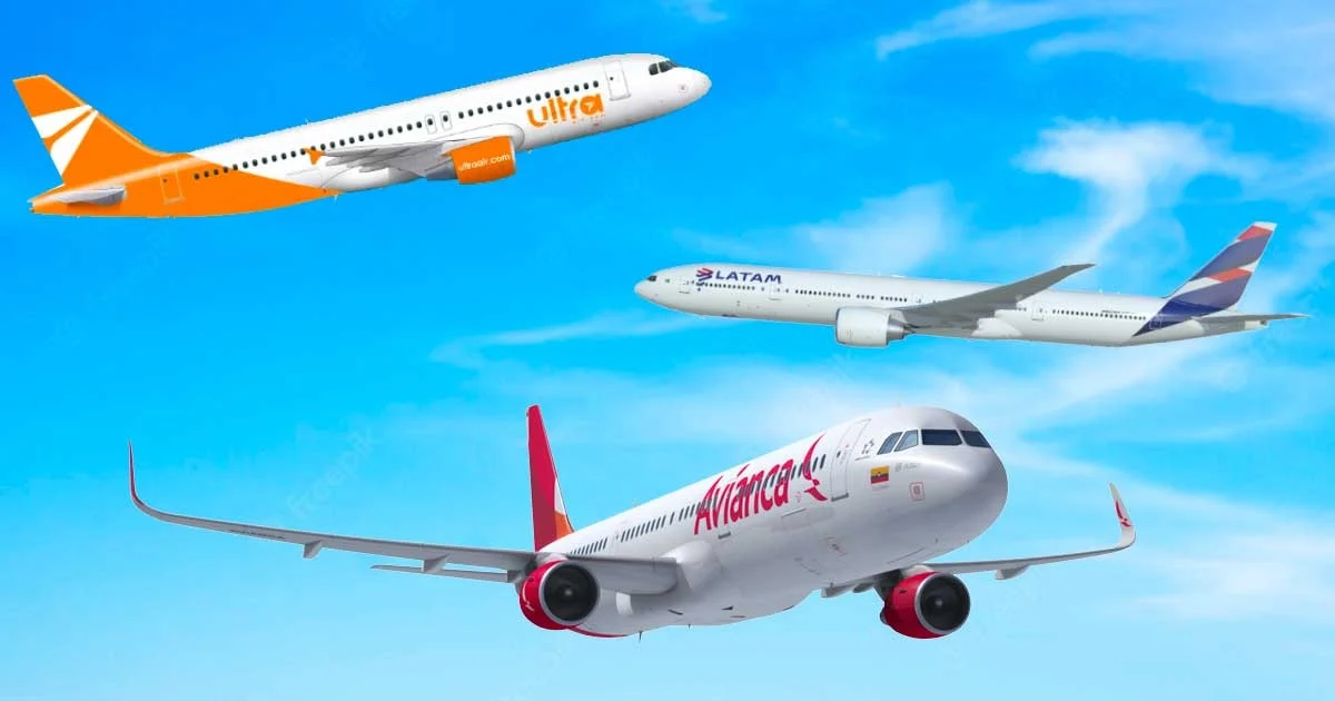 Las aerolíneas que ahora se pelean por viajar de Colombia a Venezuela