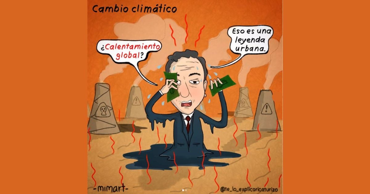 Caricatura: Cambio climático